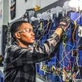 What kind of skills do electricians need?